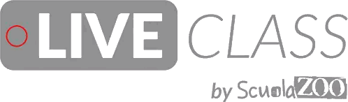 Live Class By Scuola Zoo Logo Sticker