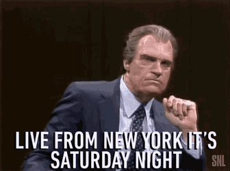 Live From New York Its Saturday Night GIF