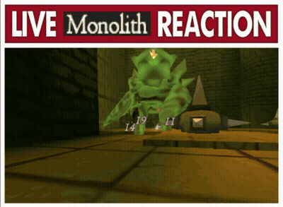Live Monolith Reaction Video Game GIF