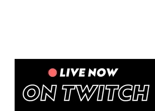 Live Now On Twitch Sign Sticker