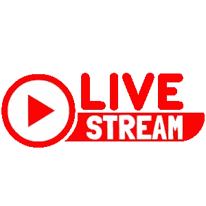 Live Stream Logo With Penguin Sticker