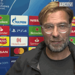 Liverpool Fc Klopp Covering Eye GIF