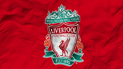 Liverpool FC Logo On Red Cloth GIF