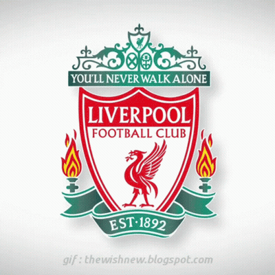 Liverpool FC Logo With Red Bird GIF