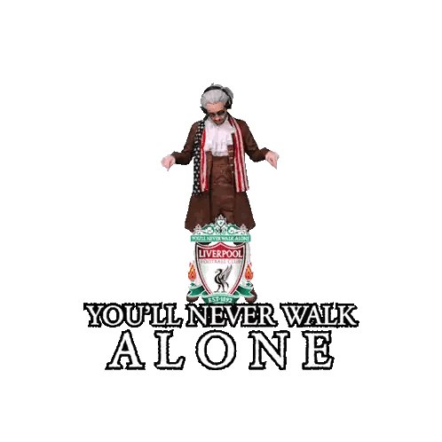 Liverpool Football Club Logo With Lion Sticker