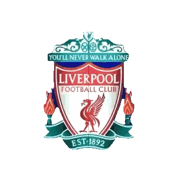 Liverpool Logo With You LL Never Walk Alone Sticker