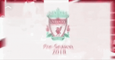 Liverpool Pre-Season 2018 Poster With Shield GIF