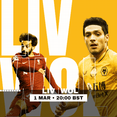 Liverpool Vs Wolves Soccer Poster March 1St GIF