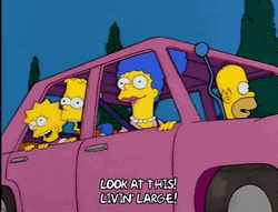 Livin Large Marge The Simpsons GIF