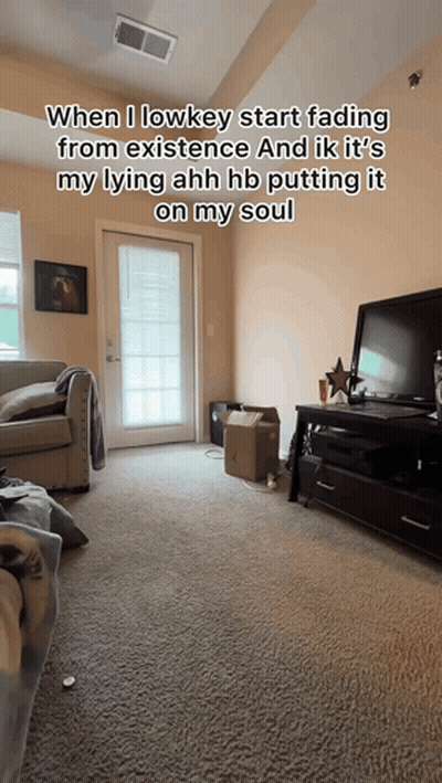Living Room When I Lowkey Start Fading