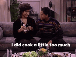 Living Single I Did Cook Little Too Much GIF