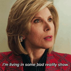 Living The Dream Christine Baranski Angry GIF