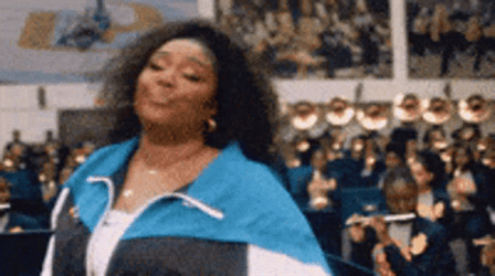 Lizzo Confident Head Snap GIF