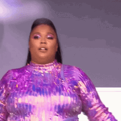 Lizzo Glitch Performance Outfit GIF