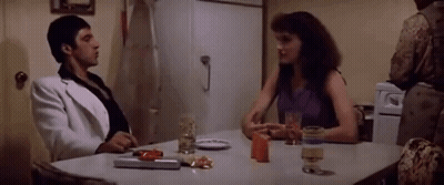 Llama In Purple Shirt With Blue Face GIF