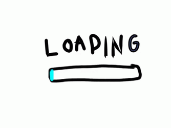 Loading Bar Cyan Blue GIF