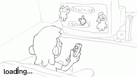 Loading Bar Wii Remote Doodle GIF