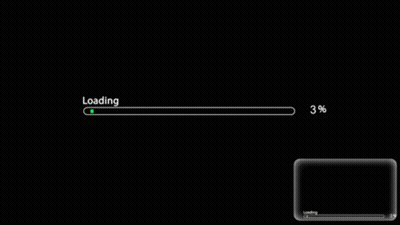 Loading Bar With Green Arrow At 4% GIF