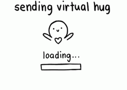 Loading Virtual Hug Sent