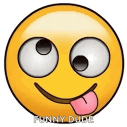 Loco Funny Emoji Face GIF