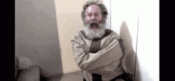 Loco Granny Man Tongue Out GIF