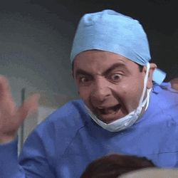 Loco Teasing Doctor Mr Bean GIF