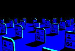 Lofi Digital Memory Card Cemetery