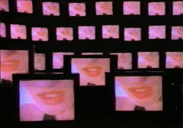 Lofi VCR Girl GIF