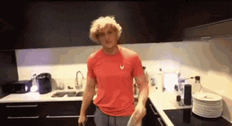 Logan Paul Plates GIF
