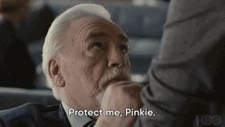 Logan Roy Succession Protect Me Pinkie GIF