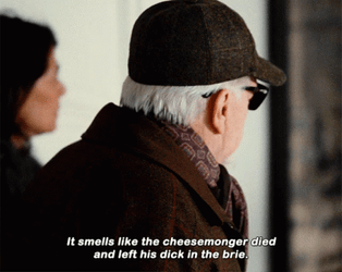 Logan Roy Succession Smells Like The Cheesemonger Died GIF