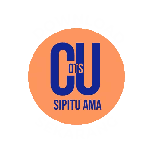 Logo Saying Cu Ots Siptu Ama Sticker