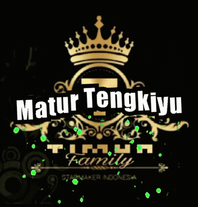 Logo With Crown Matur Tengkiyu GIF