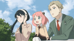 Loid Forger Relaxing With Family GIF
