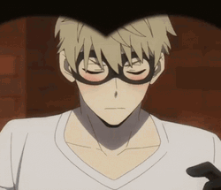 Loid Forger Wearing Black Maskj GIF