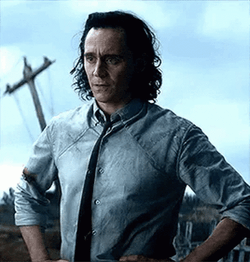 Loki Eye Brow Raise Laugh GIF