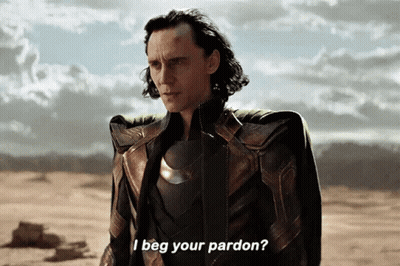 Loki From The Movie Avengers : Age Of Ultron Is Standing In The Desert And Talking To Someone . GIF