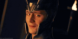 Loki Happy Laughing Reaction GIF