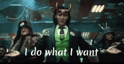 Loki I Do What I Want GIF