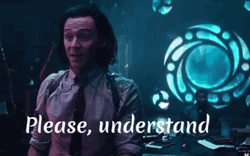 Loki Want To Understand What He Say GIF