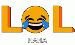 Lol Emoji With Letters GIF