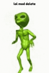 Lol Meme Discord Alien Mod Dancing GIF