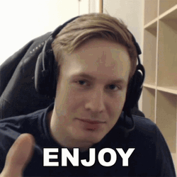 LoL Player Broxah Saying Enjoy GIF