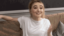 LOL Sabrina Carpenter Talking GIF