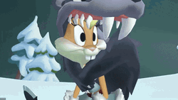 Lola Bunny Looney Tunes Winter GIF