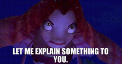 Lola Explaining Something Sharks Tale GIF