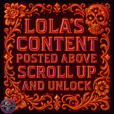 Lola's Content Posted Above Scroll Up And Unlock GIF