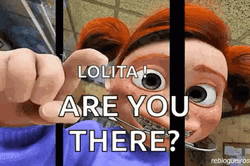 Lolita Tapping The Aquarium GIF