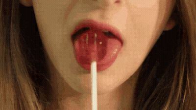 Lollipop Licking GIF