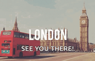London Big Ben Clock Tower Advertisement GIF